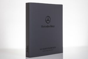 Mercedes-Benz all-season floor mats packaging.