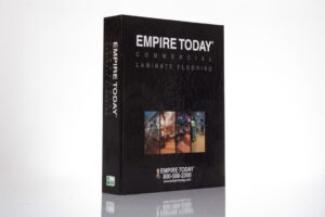 Empire Today commercial laminate flooring packaging.