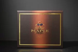 Brown box with "Maple" text and logo.