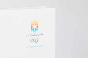 Chicago 2016 Olympic bid logo and slogan.