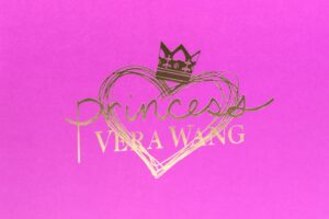 Pink background with "Princess Vera Wang" text.