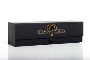 Black box with "Diamond Dealer" logo.