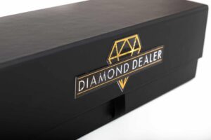 Black box with "Diamond Dealer" logo.